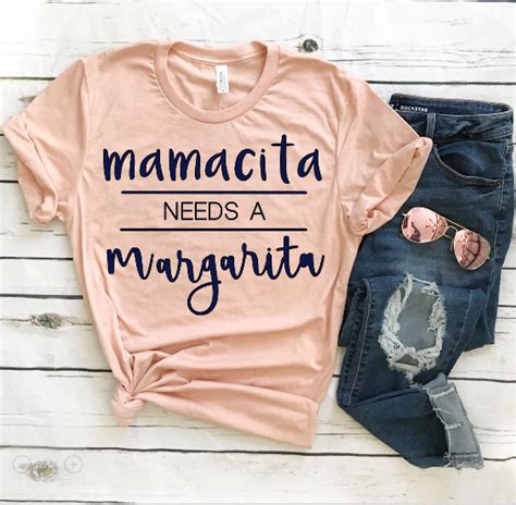 Mamacita Needs A Margarita Tee Cinco De Mayo Mothers Day Mom Shirts