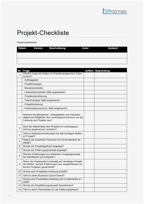 projekttagebuch vorlage cool projekt checkliste vorlage downloads