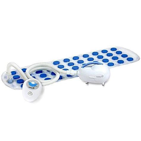 Ivation Waterproof Bubble Bath Tub Body Spa Massage Mat With Air Hose