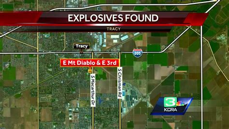 tracy pd find explosives  traffic stop youtube