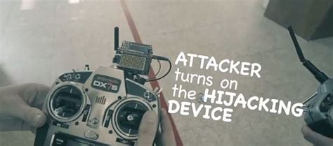 hack seize control steal  destroy flying drone