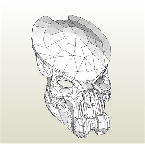 predator mask drawing  paintingvalleycom explore collection