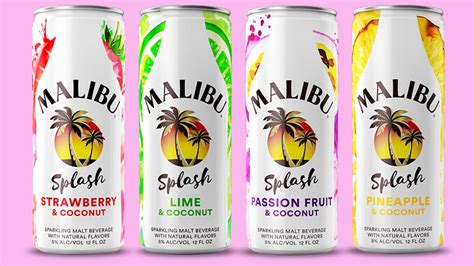 New Malibu Splash Canned Cocktails Are Basically Summer In A Can