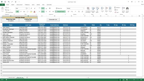real estate transaction tracker spreadsheet template pertaining    lead tracking