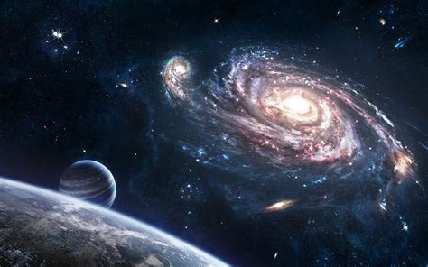 배경 화면 행성 공간 하늘 은하수 나선 은하 우주 천문학 1920x1200px 컴퓨터 벽지 지구의 분위기