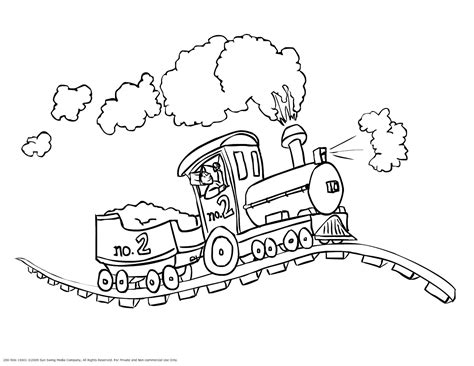 train coloring pages coloring pages  kids
