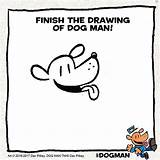 Dog Pilkey Dav Unleashed Petey Dogman Underpants 9th sketch template