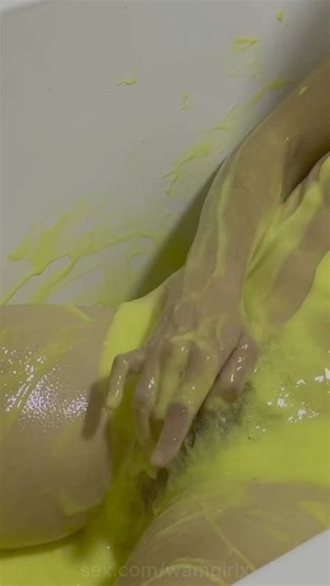 Wamgirlx Wet And Messy Wam Gunge Sploshing Orgasm Wetandmessy