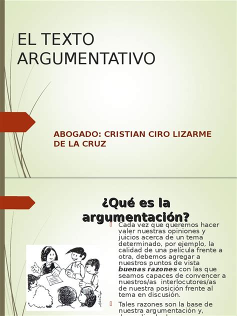texto argumentativo i pdf teoría de la argumentación falacia