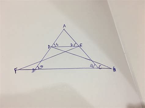 In Given Figure Triangle Fec Congruent To Triangle Gdb And