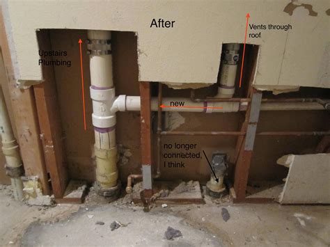 plumbing alteration  created vacuum  upstairs toilets home improvement stack exchange