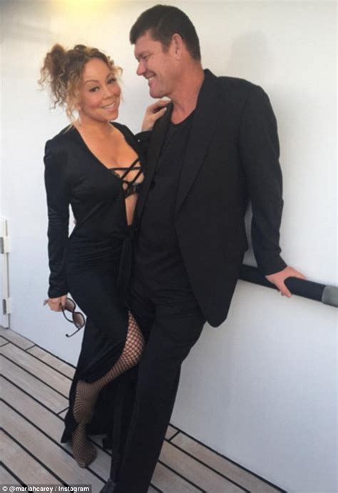 James Packer Shares Knowing Glance With Fiancée Mariah Carey Daily
