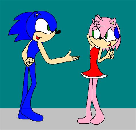 Sonic And Amy Shadow Part 1 By Shadow And Amyrose On