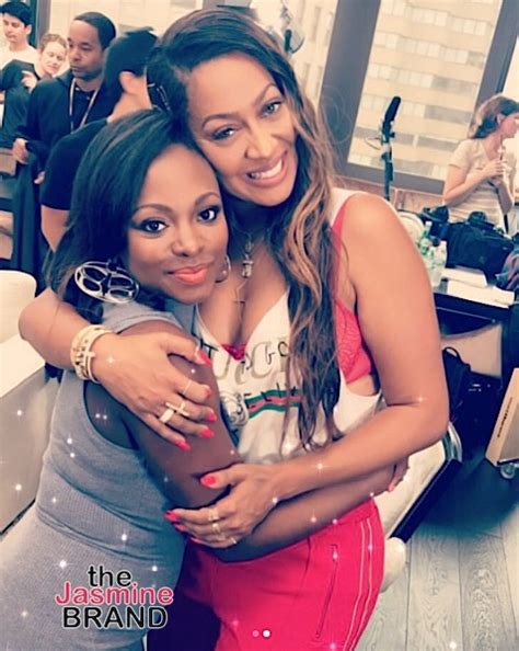 lala and naturi naughton visit 50 cent s new show mimi faust films tales lil kim and remy ma hit