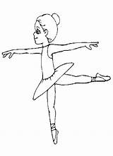 Coloring Dancer Pages Dancing Ballet Printable Kids Dancers Print Comments Coloringhome Popular sketch template