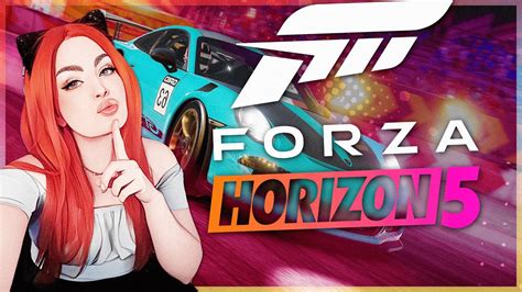 a girl with a wheel forza horizon 5 playing with a g920 youtube