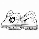 Coloring Lebron Pages Getcolorings Shoes James sketch template