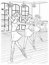 Desenho Bailarinas Sapatilhas Ballerina Magicas sketch template