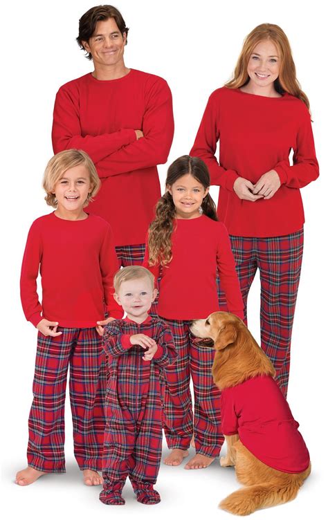 mua pajamagram family christmas pajamas set cotton flannel plaid tren amazon  chinh hang