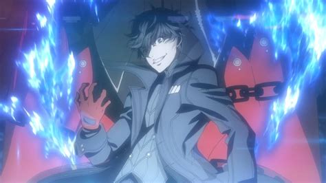 p5 protagonist full awakening scene battle persona 5 cutscene 07