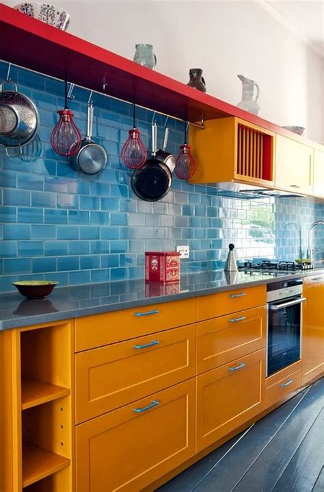 cheerful orange kitchen decor ideas digsdigs