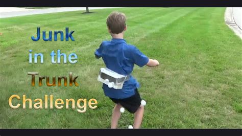 Junk In The Trunk Challenge Collintv Youtube