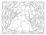 Coloring Pokemon Bellossom Windingpathsart Adult sketch template