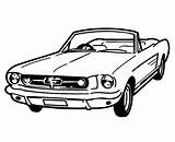 Mustang Coloring Pages Car Ford Gt Drawing Cars Voiture Lowrider Printable Cool Drawings Coloriage Color Race Coupe Print Boss 1969 sketch template