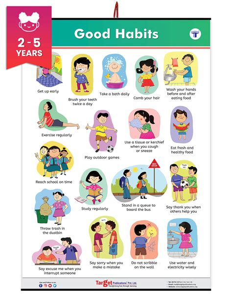 good habits  children  school