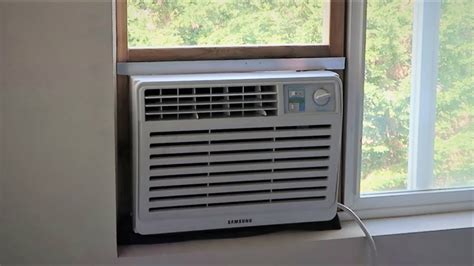 installing  air conditioner   sliding window youtube