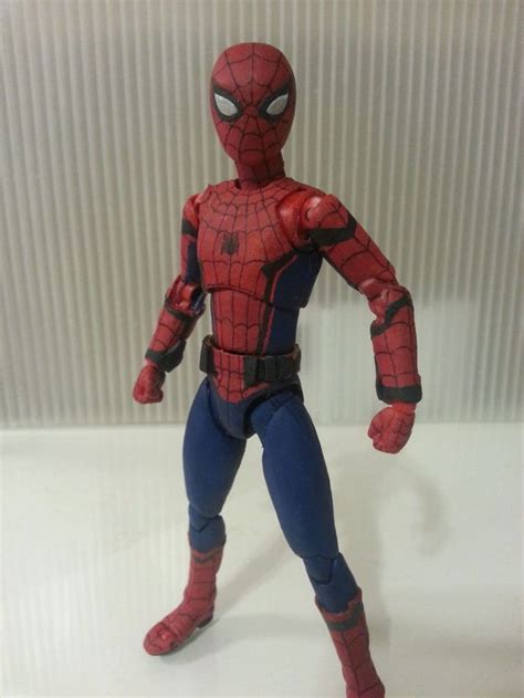 civil war spiderman custom figure  marvel legends custom action