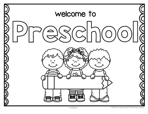 preschool coloring pages  getcoloringscom