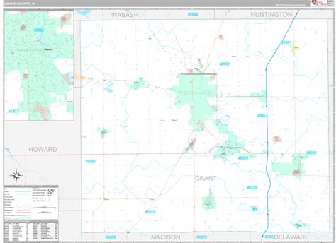 digital maps  grant county indiana marketmapscom