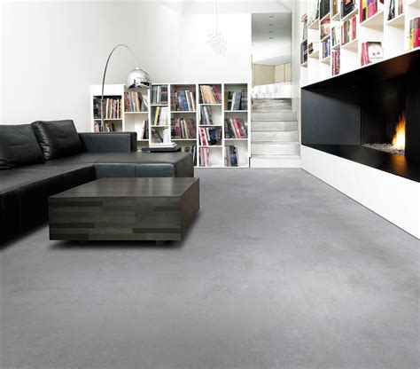 betonlook pvc vloer verkrijgbaar bij decokay grobe  almelo woonkamervloer linoleum vloeren