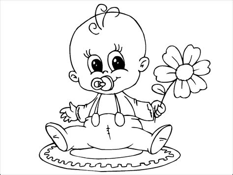 baby  coloring pages home interior design
