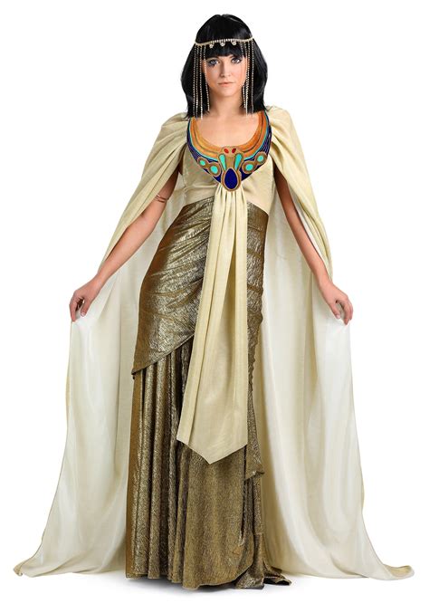golden cleopatra plus size costume