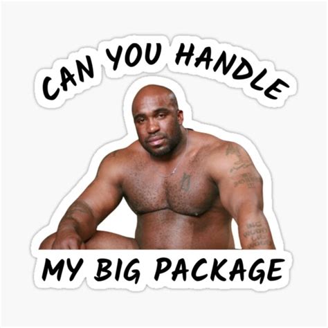 Big Dick Black Guy Meme Barry Wood Sticker For Sale By Flookav