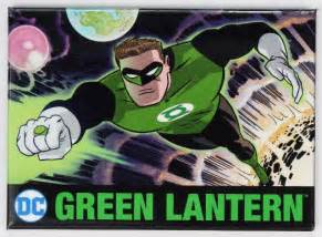 the green lantern fridge magnet justice league dc comics comic book books hero