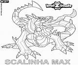 Invizimals Coloring Pages Max Invizimal Salma sketch template