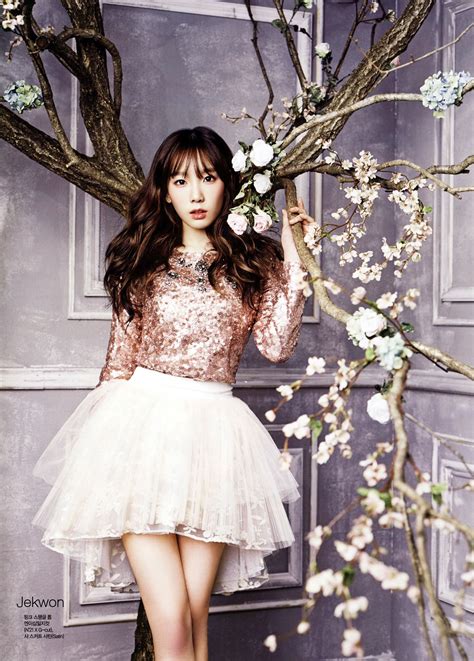 ‘ceci’ Magazine Features Taeyeon For A Photoshoot And Interview Girls