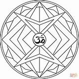 Mandala Ausmalbilder Ausmalbild Mandalas Geometrisches Ausdrucken sketch template