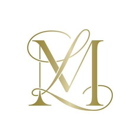 lm logo monogram lm logo boutique logo design boutique logo