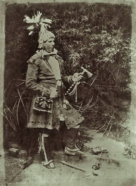 Chippewa Man 1842 Native American Images Native American Photos