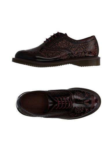 dr martens women laced shoes  yoox    selection  laced shoes dr martens