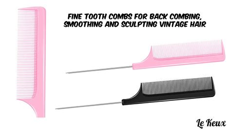 fine tooth comb  vintage hair styling choose  colour