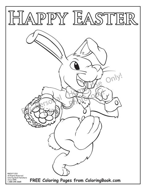 coloring pages   coloring pages easter bunny