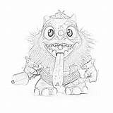 Crate Creatures Coloring Pages Creature Filminspector Holiday Voice Downloadable Record sketch template