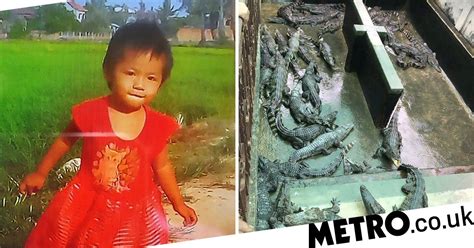 girl  eaten alive  crocodile  mums   turned