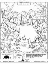 Coloring Crayola Dinosaur Pages Stegosaurus Color Realistic Adults Printable Sheet Print Summer sketch template