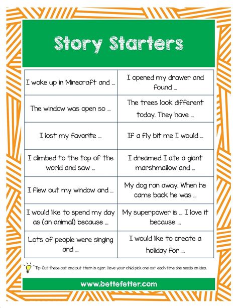 great ideas    elementary student writing writing prompts